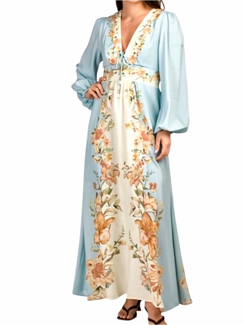 NEW HOUSE OF HARLOW LUXURY LINEN EMBROIDERED ELEGANT DRESS SIZE S - Picture 5 of 14